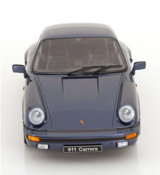 Porsche 911 Carrera Coupe 1983 dunkelblau-metallic KK-Scale 1:18 Metallmodell (Türen, Motorhaube... nicht zu öffnen!)
