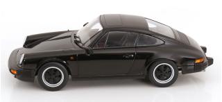 Porsche 911 Carrera Coupe 1983 schwarz KK-Scale 1:18 Metallmodell (Türen, Motorhaube... nicht zu öffnen!)