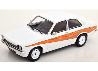 Opel Kadett C Swinger 1973 weiß/orange  KK-Scale 1:18 Metallmodell (Türen, Motorhaube... nicht zu öffnen!)