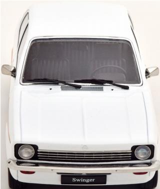Opel Kadett C Swinger 1973 weiß/orange  KK-Scale 1:18 Metallmodell (Türen, Motorhaube... nicht zu öffnen!)