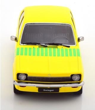 Opel Kadett C Swinger 1973 gelb/grün KK-Scale 1:18 Metallmodell (Türen, Motorhaube... nicht zu öffnen!)