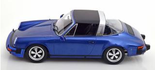 Porsche 911 Carrera 3.0 Targa 1977 blaumetallic 1:18 KK-Scale 1:18 Metallmodell (Türen, Motorhaube... nicht zu öffnen!)