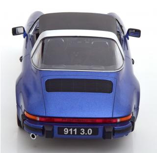 Porsche 911 Carrera 3.0 Targa 1977 blaumetallic 1:18 KK-Scale 1:18 Metallmodell (Türen, Motorhaube... nicht zu öffnen!)