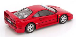 Ferrari F40 1987 Privatauto Gianni Agnelli rot KK-Scale 1:18 Metallmodell (Türen, Motorhaube... nicht zu öffnen!)
