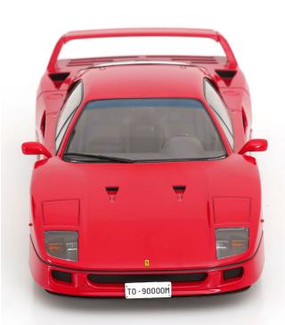 Ferrari F40 1987 Privatauto Gianni Agnelli rot KK-Scale 1:18 Metallmodell (Türen, Motorhaube... nicht zu öffnen!)