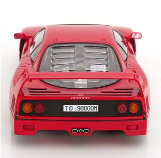 Ferrari F40 1987 Privatauto Gianni Agnelli rot KK-Scale 1:18 Metallmodell (Türen, Motorhaube... nicht zu öffnen!)