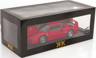 Ferrari F40 1987 Privatauto Gianni Agnelli rot KK-Scale 1:18 Metallmodell (Türen, Motorhaube... nicht zu öffnen!)