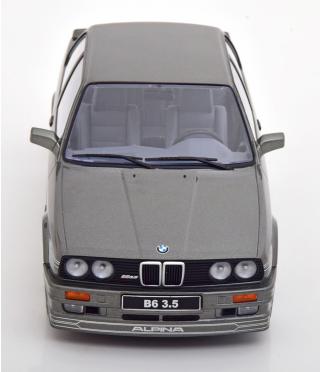 BMW Alpina B6 3.5 E30 1988 graumetallic KK-Scale 1:18 Metallmodell (Türen, Motorhaube... nicht zu öffnen!)