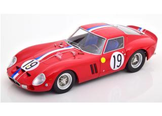 Ferrari 250 GTO #19 2nd 24h Le Mans 1962 KK-Scale 1:18 Metallmodell (Türen, Motorhaube... nicht zu öffnen!) Wiederauflage Wiederauflage