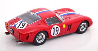 Ferrari 250 GTO #19 2nd 24h Le Mans 1962 KK-Scale 1:18 Metallmodell (Türen, Motorhaube... nicht zu öffnen!) Wiederauflage Wiederauflage
