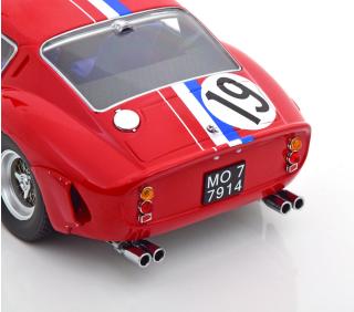 Ferrari 250 GTO #19 2nd 24h Le Mans 1962 KK-Scale 1:18 Metallmodell (Türen, Motorhaube... nicht zu öffnen!) Wiederauflage Wiederauflage