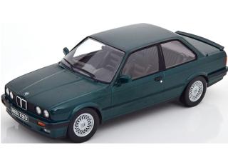 BMW 325i E30 M-Paket 1 1987 dunkelgrün-metallic KK-Scale 1:18 Metallmodell (Türen, Motorhaube... nicht zu öffnen!)