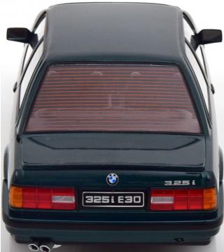 BMW 325i E30 M-Paket 1 1987 dunkelgrün-metallic KK-Scale 1:18 Metallmodell (Türen, Motorhaube... nicht zu öffnen!)