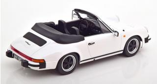 Porsche 911 SC Cabrio 1983 weiß  mit extra Softtop  KK-Scale 1:18 Metallmodell (Türen, Motorhaube... nicht zu öffnen!)