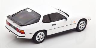 Porsche 924 S 1986 weiß KK-Scale 1:18 Metallmodell (Türen, Motorhaube... nicht zu öffnen!)