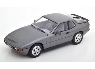 Porsche 924 S 1986 graumetallic KK-Scale 1:18 Metallmodell (Türen, Motorhaube... nicht zu öffnen!)