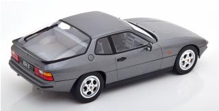 Porsche 924 S 1986 graumetallic KK-Scale 1:18 Metallmodell (Türen, Motorhaube... nicht zu öffnen!)