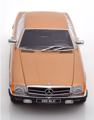 Mercedes 450 SLC C107 goldmetallic 1973 KK-Scale 1:18 Metallmodell (Türen, Motorhaube... nicht zu öffnen!)