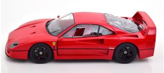 Ferrari F40 Lightweight 1990 rot KK-Scale 1:18 Metallmodell (Türen, Motorhaube... nicht zu öffnen!)