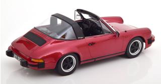 Porsche 911 SC Targa 1983 rotmetallic  mit extra Hardtop KK-Scale 1:18 Metallmodell (Türen, Motorhaube... nicht zu öffnen!)