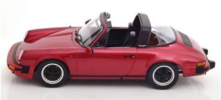 Porsche 911 SC Targa 1983 rotmetallic  mit extra Hardtop KK-Scale 1:18 Metallmodell (Türen, Motorhaube... nicht zu öffnen!)