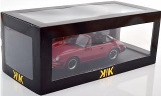 Porsche 911 SC Targa 1983 rotmetallic  mit extra Hardtop KK-Scale 1:18 Metallmodell (Türen, Motorhaube... nicht zu öffnen!)