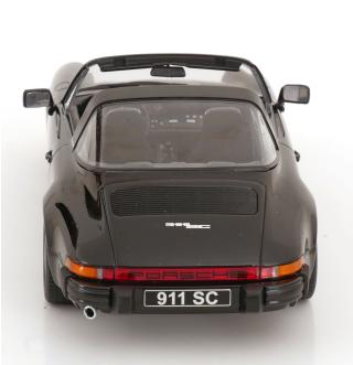 Porsche 911 SC Targa 1983 schwarz KK-Scale 1:18 Metallmodell (Türen, Motorhaube... nicht zu öffnen!)