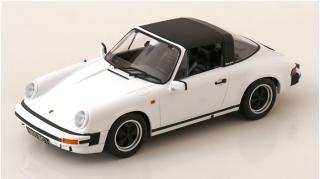 Porsche 911 SC Targa 1983 weiß KK-Scale 1:18 Metallmodell (Türen, Motorhaube... nicht zu öffnen!)