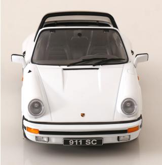 Porsche 911 SC Targa 1983 weiß KK-Scale 1:18 Metallmodell (Türen, Motorhaube... nicht zu öffnen!)