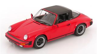 Porsche 911 SC Targa 1983 rot KK-Scale 1:18 Metallmodell (Türen, Motorhaube... nicht zu öffnen!)