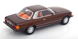 Mercedes 500 SLC C107 1981 braunmetallic KK-Scale 1:18 Metallmodell (Türen, Motorhaube... nicht zu öffnen!)