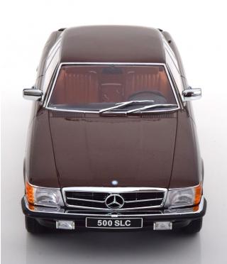 Mercedes 500 SLC C107 1981 braunmetallic KK-Scale 1:18 Metallmodell (Türen, Motorhaube... nicht zu öffnen!)
