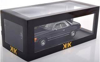 Mercedes 500 SLC C107 1981 dunkelblau KK-Scale 1:18 Metallmodell (Türen, Motorhaube... nicht zu öffnen!)