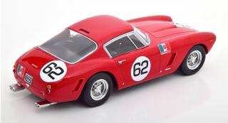 Ferrari 250 GT SWB rot #62 Sieger Monza 1960 KK-Scale 1:18 Metallmodell (Türen, Motorhaube... nicht zu öffnen!)