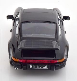 Porsche 911 Carrera 3.2 Clubsport 1989 schwarz/rot KK-Scale 1:18 Metallmodell (Türen, Motorhaube... nicht zu öffnen!)