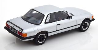 Mercedes 500 SLC 6.0 AMG C107 1985  silber/mattschwarz KK-Scale 1:18 Metallmodell (Türen, Motorhaube... nicht zu öffnen!)