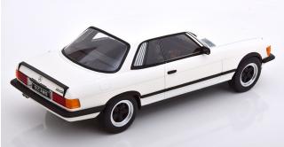 Mercedes 500 SLC 6.0 AMG C107 1985  weiß/mattschwarz KK-Scale 1:18 Metallmodell (Türen, Motorhaube... nicht zu öffnen!)