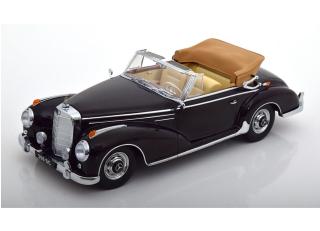 Mercedes 300 SC W188 Cabrio 1957 schwarz KK-Scale 1:18 Metallmodell (Türen, Motorhaube... nicht zu öffnen!)