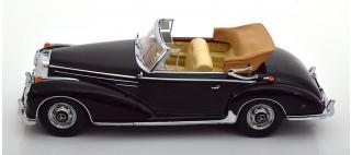 Mercedes 300 SC W188 Cabrio 1957 schwarz KK-Scale 1:18 Metallmodell (Türen, Motorhaube... nicht zu öffnen!)