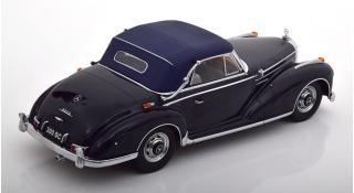 Mercedes 300 SC W188 Cabrio closed 1957 mit Softtop dunkelblau KK-Scale 1:18 Metallmodell (Türen, Motorhaube... nicht zu öffnen!)