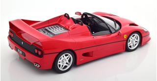 Ferrari F50 Cabrio rot 1995 KK-Scale 1:18 Metallmodell (Türen, Motorhaube... nicht zu öffnen!)