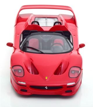 Ferrari F50 Cabrio rot 1995 KK-Scale 1:18 Metallmodell (Türen, Motorhaube... nicht zu öffnen!)