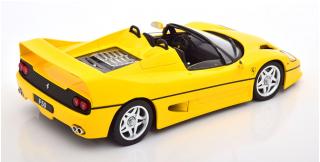 Ferrari F50 Cabrio gelb 1995 KK-Scale 1:18 Metallmodell (Türen, Motorhaube... nicht zu öffnen!)