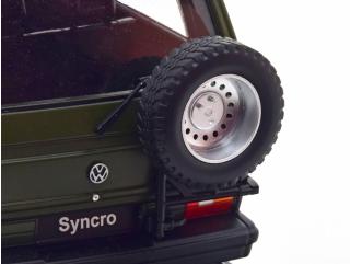 VW Bus T3 Syncro 1987 matt-olive KK-Scale 1:18 Metallmodell (Türen, Motorhaube... nicht zu öffnen!)