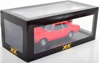 Ford Taunus GT Limousine 1971  hellrot KK-Scale 1:18 Metallmodell (Türen, Motorhaube... nicht zu öffnen!)