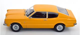 Ford Taunus L Coupe 1971 ocker (runde Scheinwerfer) KK-Scale 1:18 Metallmodell (Türen, Motorhaube... nicht zu öffnen!)