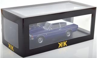 Ford Taunus GXL Coupe 1971 mit Vinyldach  dunkelblau/mattweiß KK-Scale 1:18 Metallmodell (Türen, Motorhaube... nicht zu öffnen!)