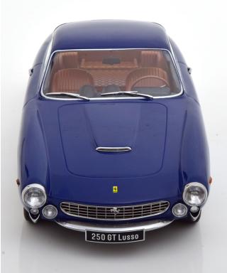 Ferrari 250 GT Lusso 1962 blau KK-Scale 1:18 Metallmodell (Türen, Motorhaube... nicht zu öffnen!)