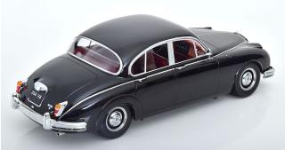 Daimler 250 V6 1962 LHD schwarz (Interieur dunkelrot) KK-Scale 1:18 Metallmodell (Türen, Motorhaube... nicht zu öffnen!)