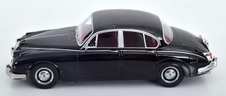 Daimler 250 V6 1962 LHD schwarz (Interieur dunkelrot) KK-Scale 1:18 Metallmodell (Türen, Motorhaube... nicht zu öffnen!)